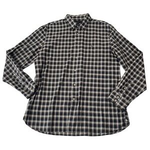 John Varvatos Star USA‎ Plaid Button Down Shirt-W415P4B